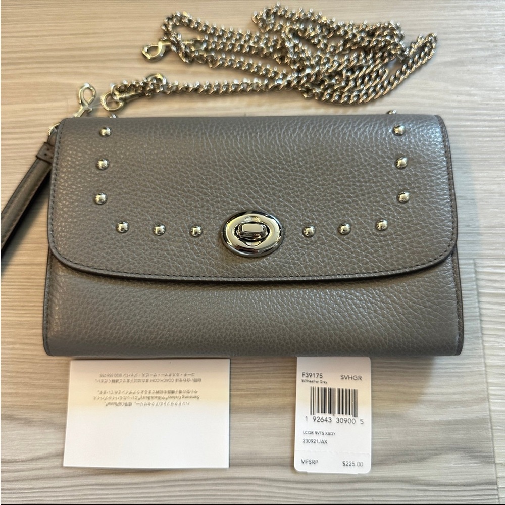 Coach rivets crossbody